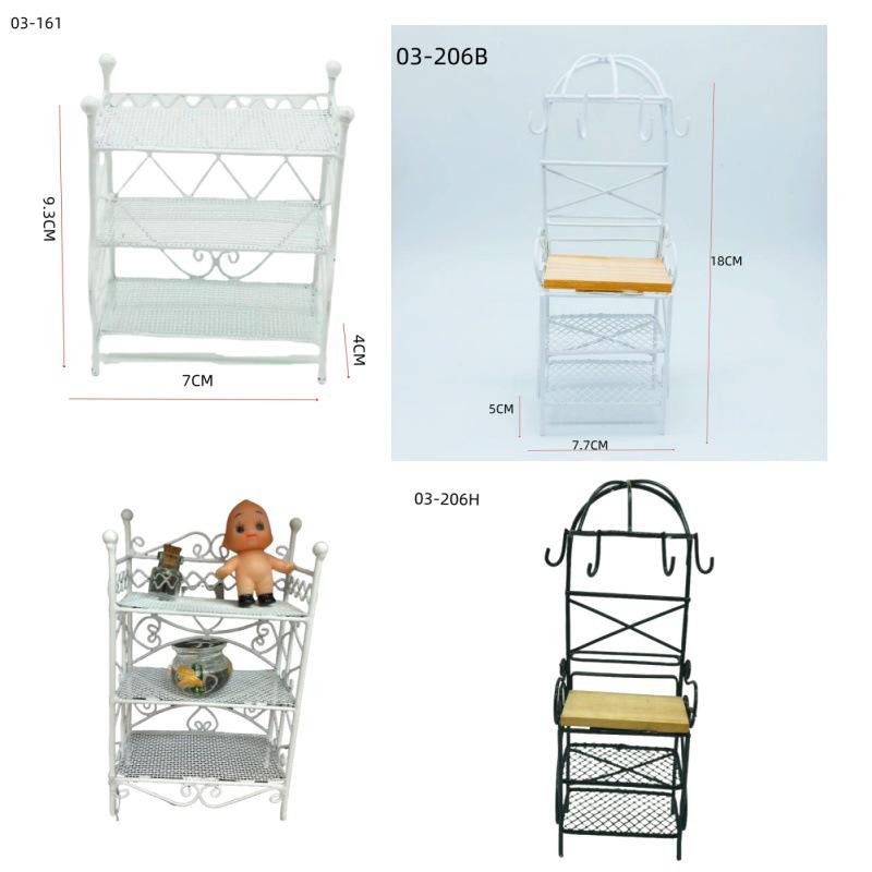 Ретро Мини Кухонная Сцена: Аксессуары для микроландшафта и кованые полки 
Ретро Мини Кухонная Сцена: Аксессуары для микроландшафта и кованые полки