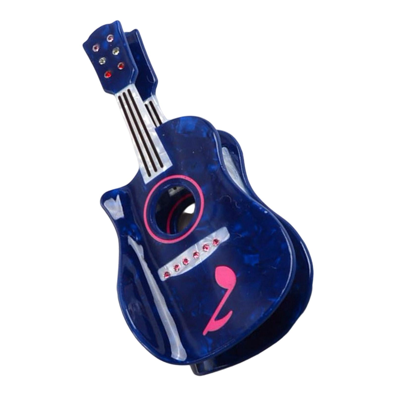 Acetate Hair Claw With Cartoon Guitar Design Perfect For Long Curly Hair Styling And Facial Routine синий
Acetate Hair Claw With Cartoon Guitar Design Perfect For Long Curly Hair Styling And Facial Routine синий