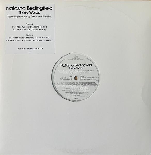 12inch Record NATASHA BEDINGFIELD - These Words EAS51645PROMO Epic 2005 US Dance & Electronica Used
12inch Record NATASHA BEDINGFIELD - These Words EAS51645PROMO Epic 2005 US Dance & Electronica Used