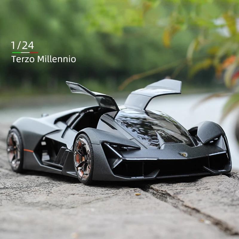 2025 Новый 1:24 Lamborghini Terzo Millennio Alloy Sports Car Static Die Cast Vehicles Model Toys Diecast Voiture Gift Collectible серый
2025 Новый 1:24 Lamborghini Terzo Millennio Alloy Sports Car Static Die Cast Vehicles Model Toys Diecast Voiture Gift Collectible серый