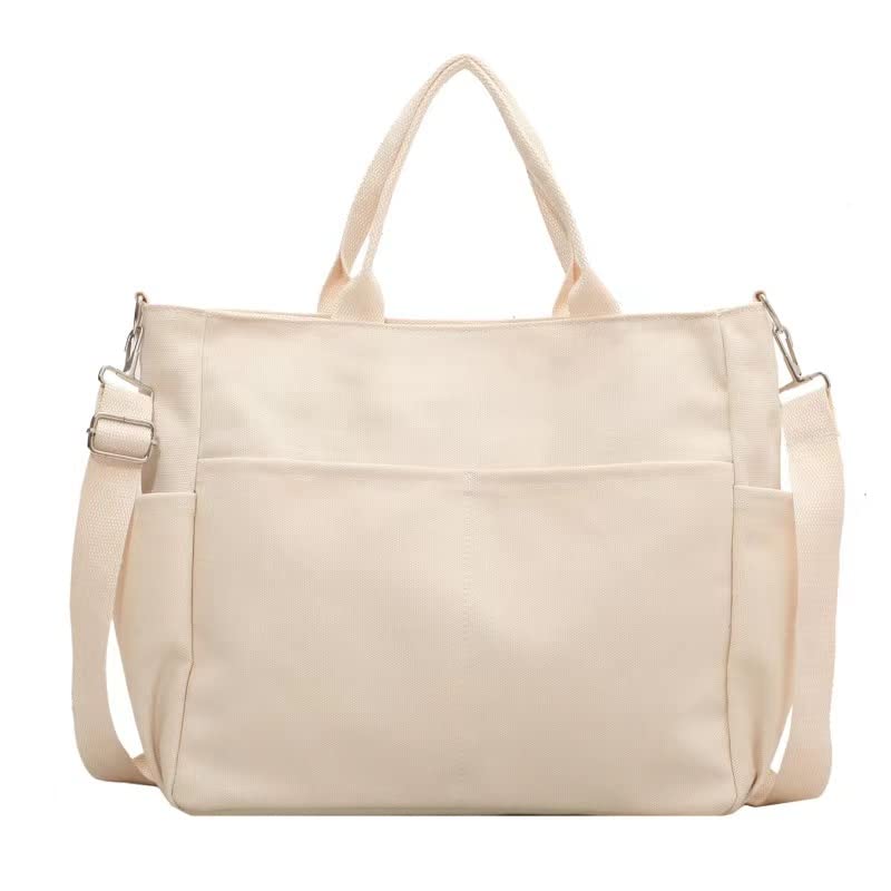 Tote Bag Canvas Shoulder Bag Large Capacity Multifunctional Tote Bag Overnight Trip Canvas Tote Eco Bag Canvas Shoulder Tote Shopping Bag Simple бежевий
Tote Bag Canvas Shoulder Bag Large Capacity Multifunctional Tote Bag Overnight Trip Canvas Tote Eco Bag Canvas Shoulder Tote Shopping Bag Simple бежевий