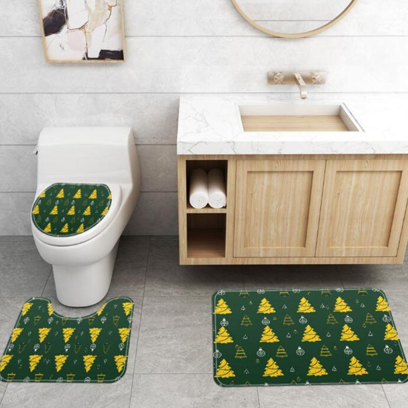 3 шт./компл. фланелевый декоративный коврик с рождественским принтом 45*75 см, коврик для пола в ванной комнате
3 шт./компл. фланелевый декоративный коврик с рождественским принтом 45*75 см, коврик для пола в ванной комнате