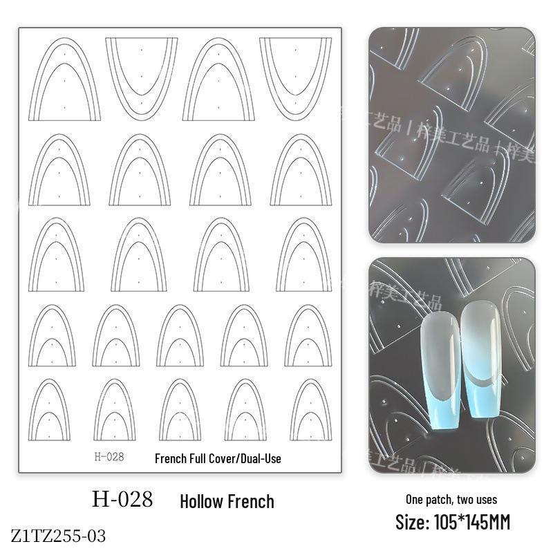 Наклейки и патчи для ногтей: Накладные ногти, Прозрачные кружевные направляющие, Французские кончики, Клей «Пэт-Пэт», Вспомогательные линии, Полая аэрография
Наклейки и патчи для ногтей: Накладные ногти, Прозрачные кружевные направляющие, Французские кончики, Клей «Пэт-Пэт», Вспомогательные линии, Полая аэрография