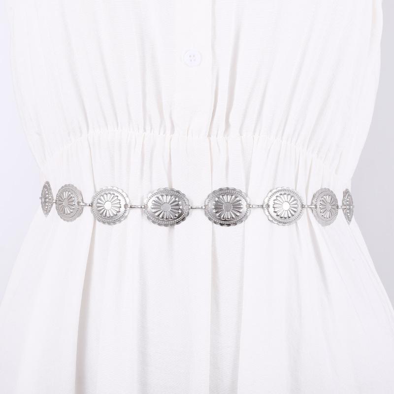 Retro Hook Adjustment Waist Chain Women S Metal Chain Summer With Dress Ethnic Style Belt Four Optional
Retro Hook Adjustment Waist Chain Women S Metal Chain Summer With Dress Ethnic Style Belt Four Optional
