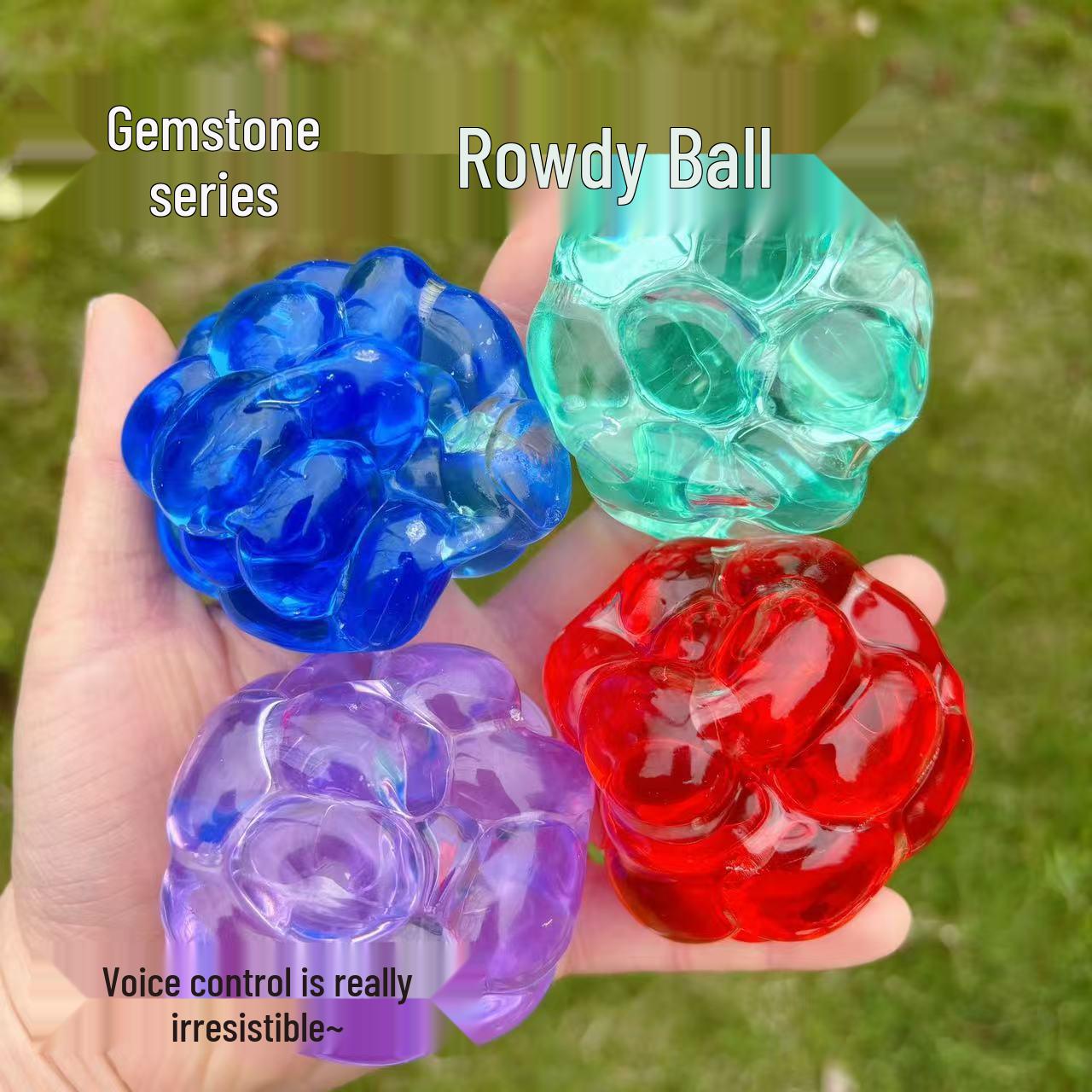 Super Fun Transparent Gemstone Squishy Ball - Malleable Decompression Squeeze Toy Gift.
Super Fun Transparent Gemstone Squishy Ball - Malleable Decompression Squeeze Toy Gift.