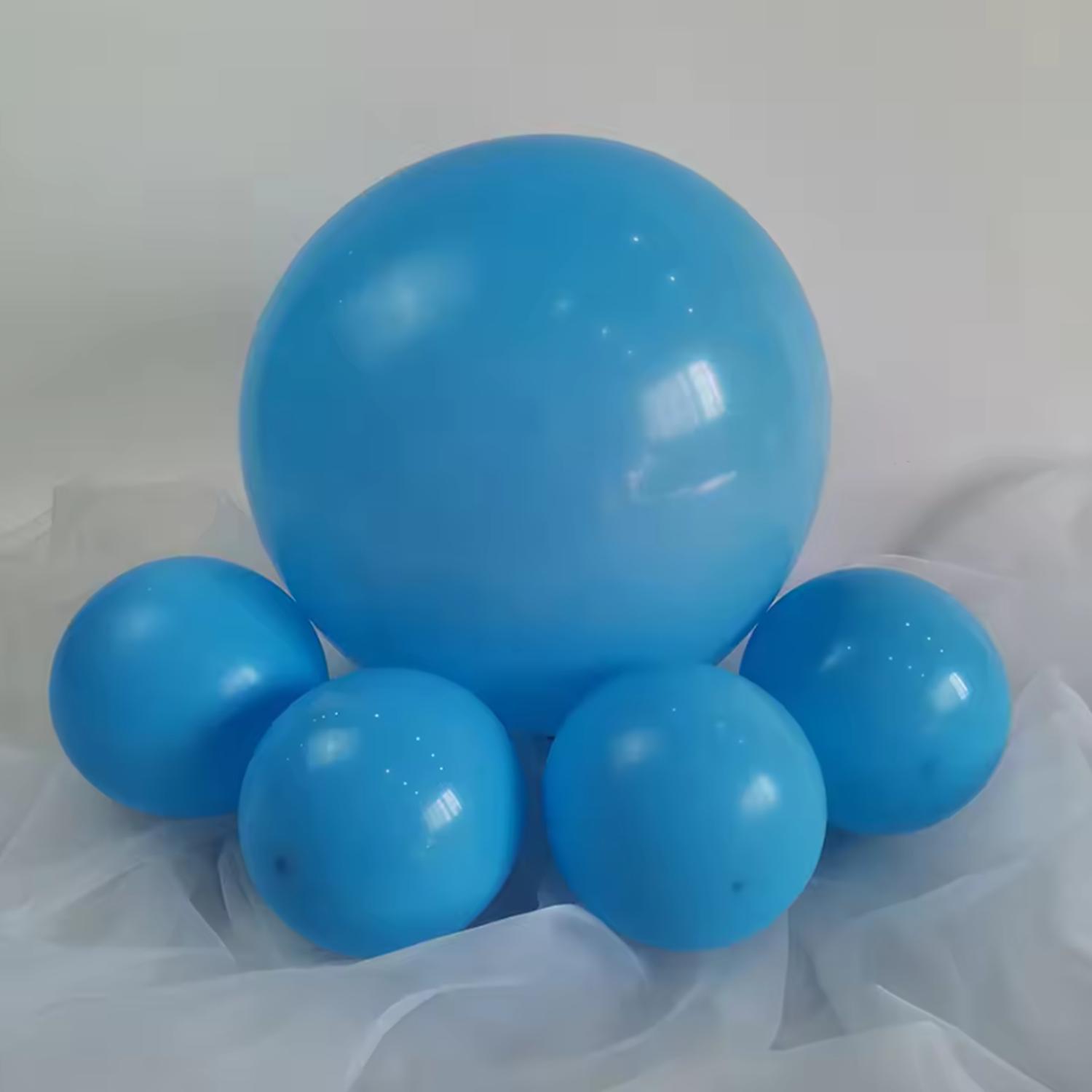 5/10/12inch 20/50/100pcs multi-color balloon set, suitable for weddings, birthdays, themed parties, family gatherings 20 pcs&5inch світло-синій колір
5/10/12inch 20/50/100pcs multi-color balloon set, suitable for weddings, birthdays, themed parties, family gatherings 20 pcs&5inch світло-синій колір