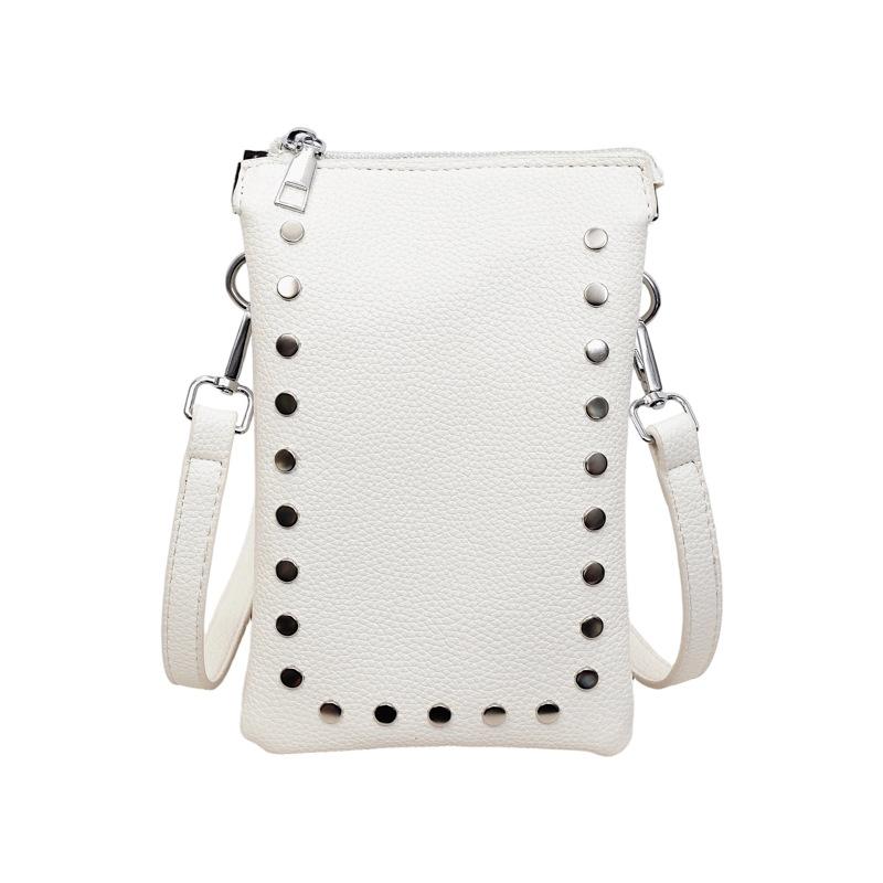Women s Rivet Crossbody Phone Bag Shoulder Bag бежевий
Women s Rivet Crossbody Phone Bag Shoulder Bag бежевий