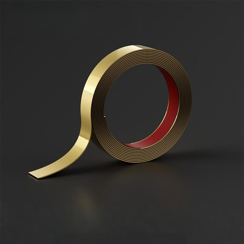 1Roll 5m/196.85in Peel and Stick Finish Molding Trim, Flexible Decoration Strip for Wall Tile Edge, Mirror, Cabinet, Furniture a 2cmx5m золотий
1Roll 5m/196.85in Peel and Stick Finish Molding Trim, Flexible Decoration Strip for Wall Tile Edge, Mirror, Cabinet, Furniture a 2cmx5m золотий