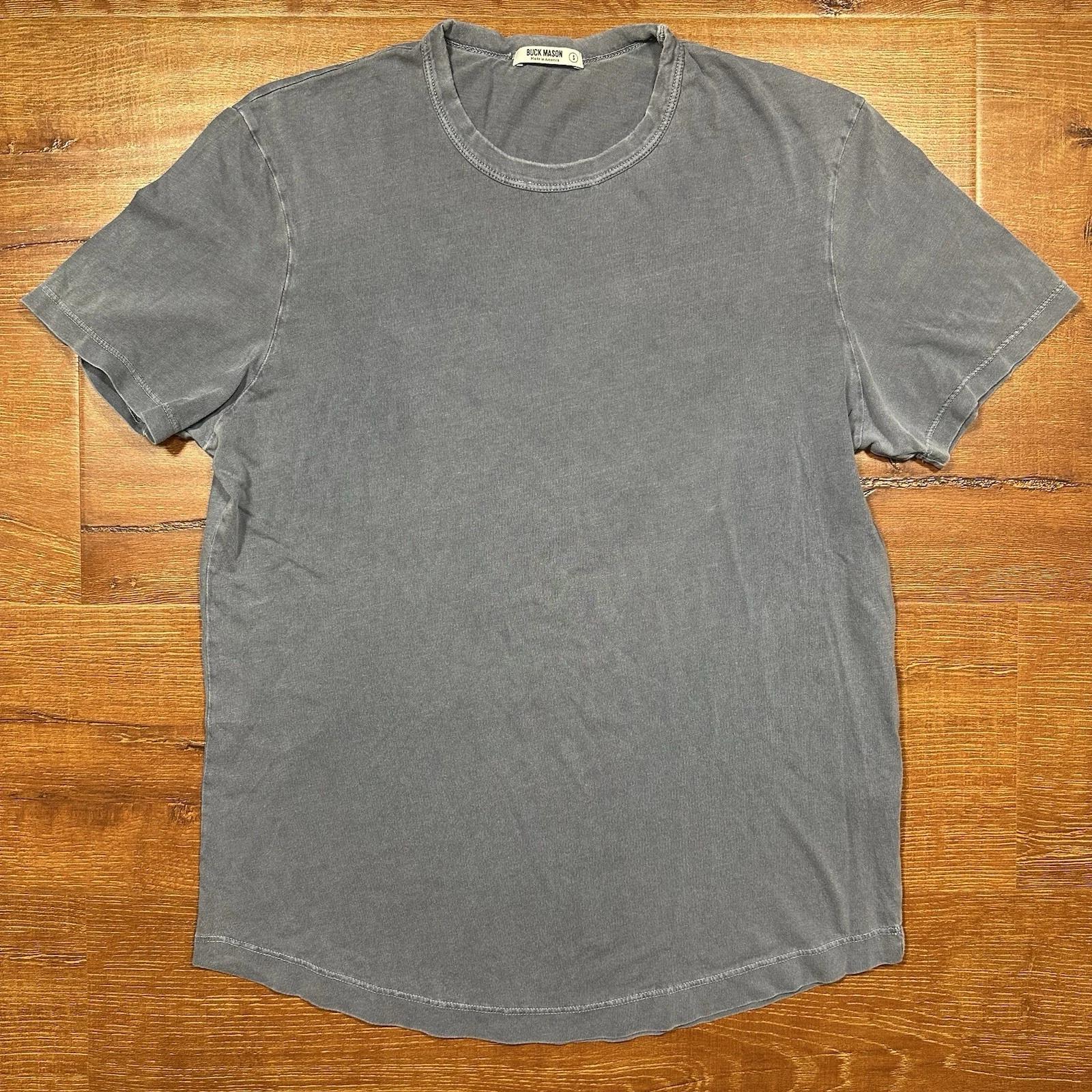Buck Mason T Shirt Mens S Gray Acid Wash Cotton USA Made Retro City Basic Alt XL
Buck Mason T Shirt Mens S Gray Acid Wash Cotton USA Made Retro City Basic Alt XL