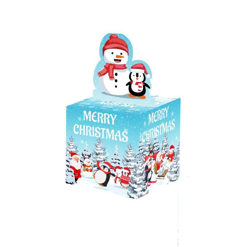 Christmas Penguin Snowman Design Gift Box For Seasonal Festival Celebration
Christmas Penguin Snowman Design Gift Box For Seasonal Festival Celebration