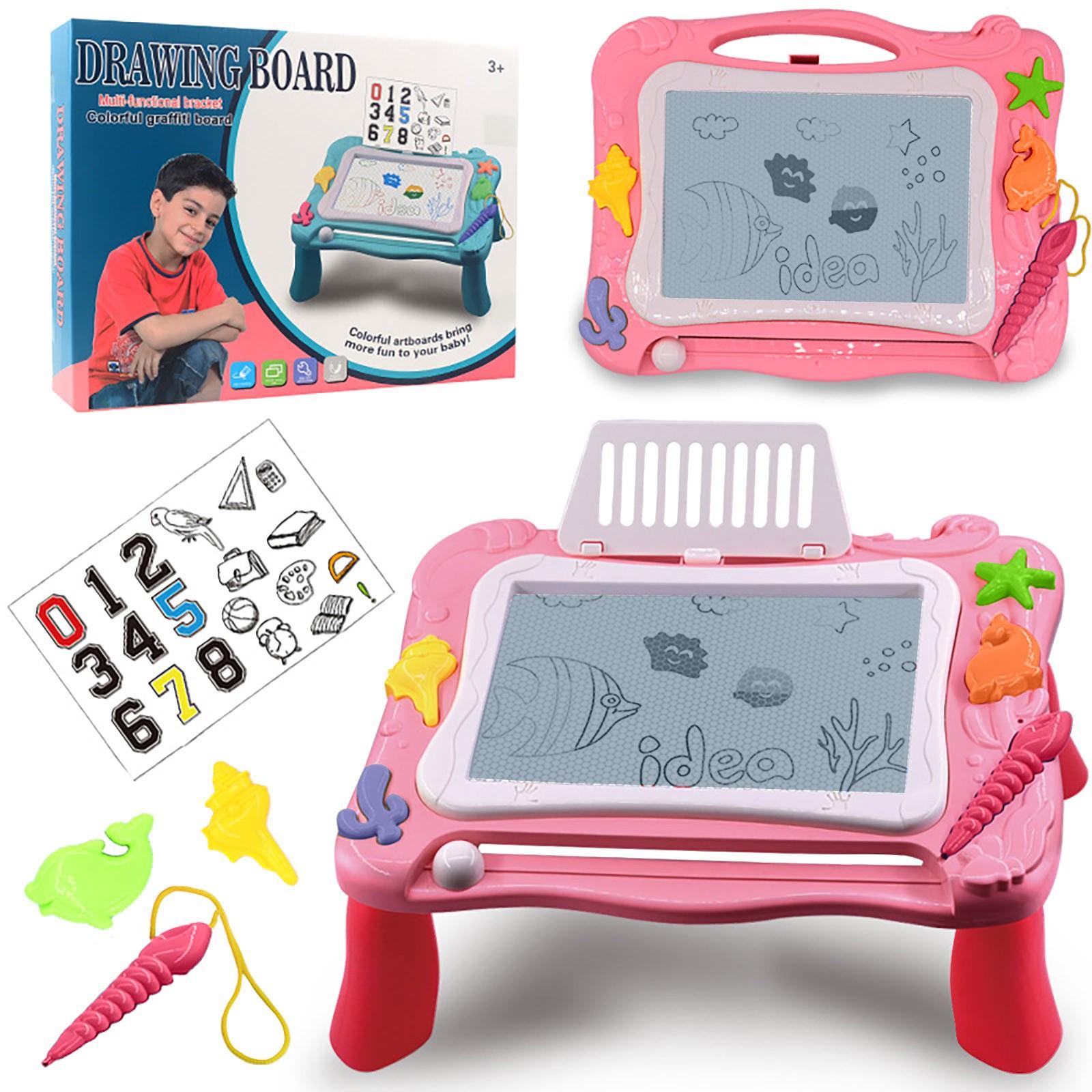 2 в 1 строительный блок доска для рисования настольная головоломка дети DIY запись магнитная доска для рисования розовый
2 в 1 строительный блок доска для рисования настольная головоломка дети DIY запись магнитная доска для рисования розовый