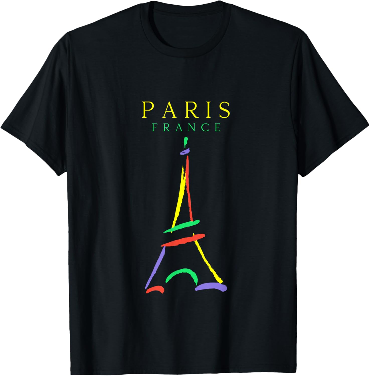 Paris France Eiffel Tower Art 90s Style T-Shirt 5XL різнокольоровий
Paris France Eiffel Tower Art 90s Style T-Shirt 5XL різнокольоровий