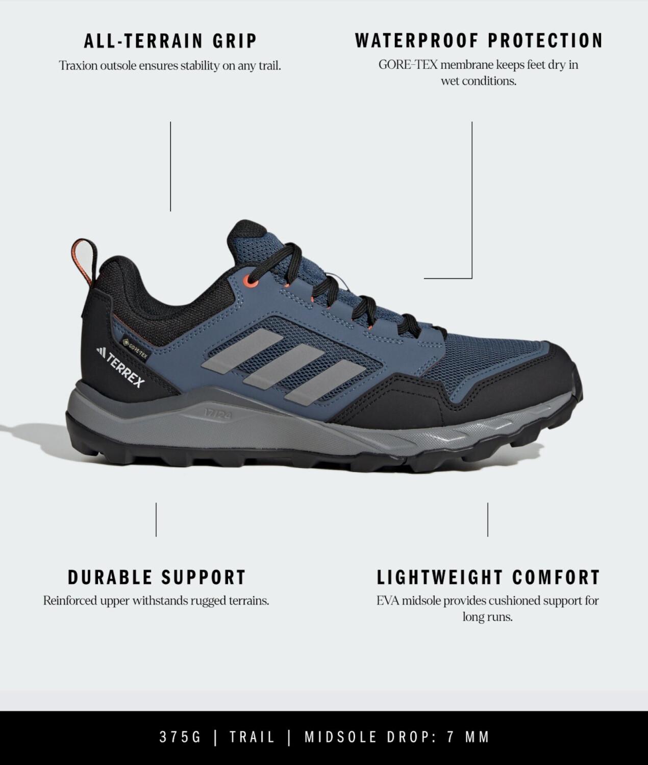 Трекинговые ботинки Adidas Terrex Tracerocker 2 GTX wonder steel/grey three/semi impact orange 42
Трекинговые ботинки Adidas Terrex Tracerocker 2 GTX wonder steel/grey three/semi impact orange 42