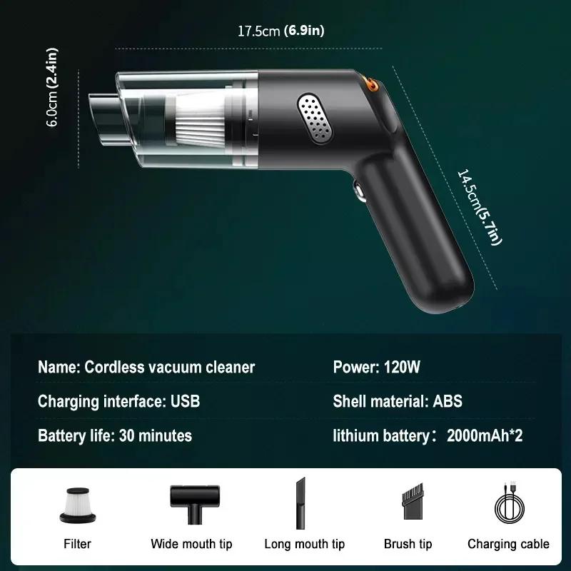 15000PA USB зарядка беспроводной домашний пылесос 120 Вт портативный прибор для уборки мини-пылесос для влажной и сухой уборки бытовой автомобиль белый
15000PA USB зарядка беспроводной домашний пылесос 120 Вт портативный прибор для уборки мини-пылесос для влажной и сухой уборки бытовой автомобиль белый
