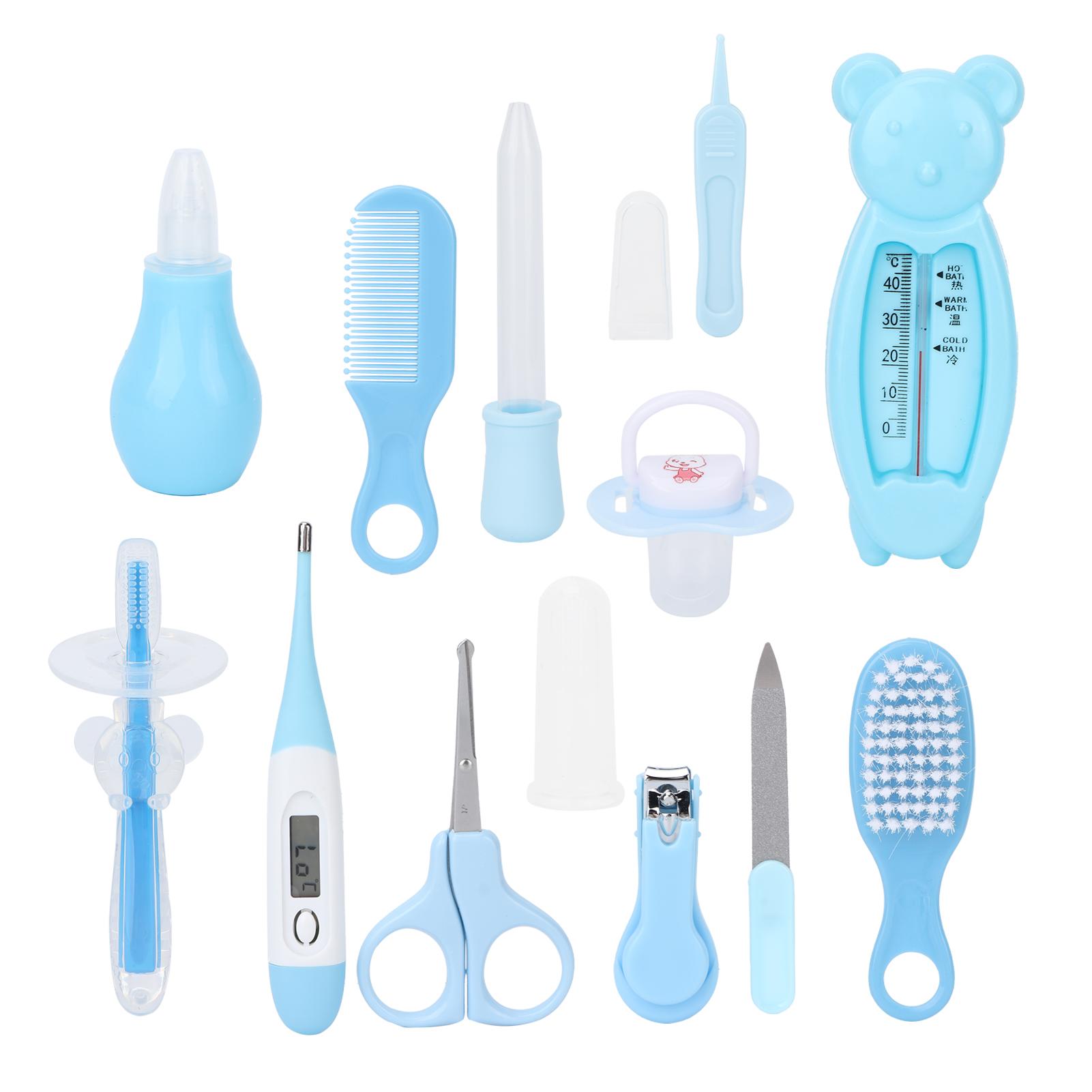 13pcs Baby Health Care Grooming Kit Nail Clipper Thermometer Toothbrush Nasal Aspirator Set
13pcs Baby Health Care Grooming Kit Nail Clipper Thermometer Toothbrush Nasal Aspirator Set