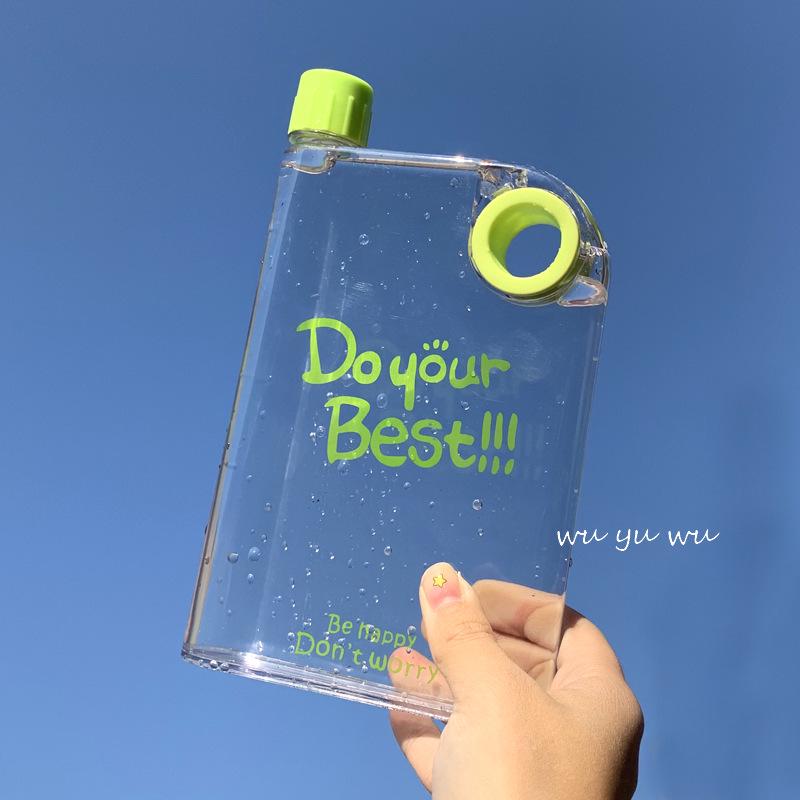 A5 Frosted Transparent Water Bottle - Custom Logo Printing Gift Cup 420ml зелений
A5 Frosted Transparent Water Bottle - Custom Logo Printing Gift Cup 420ml зелений