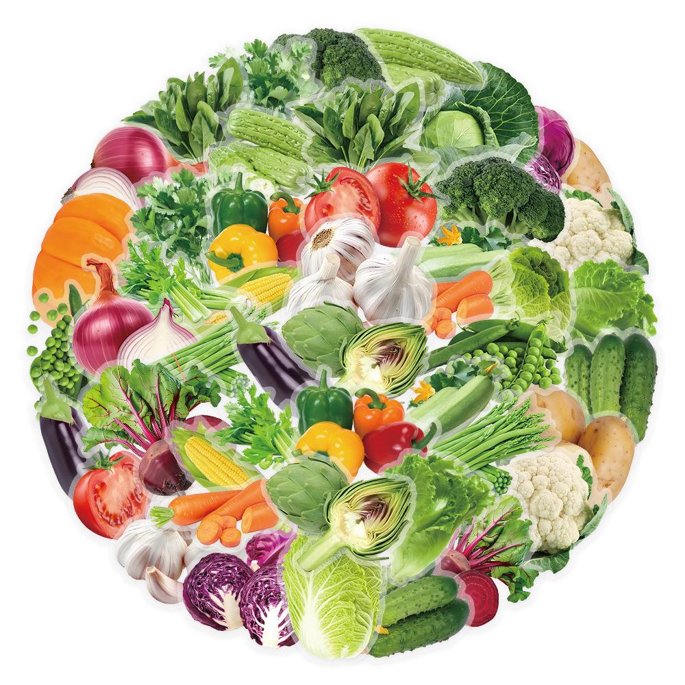 50 Cartoon Vegetable Stickers: Transparent, Waterproof PET Stickers for Phone Cases, Water Bottles, and Journals
50 Cartoon Vegetable Stickers: Transparent, Waterproof PET Stickers for Phone Cases, Water Bottles, and Journals