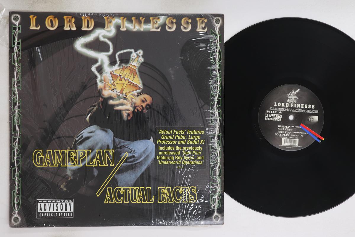 12inch Record LORD FINESSE - Gameplan / Actual Facts PENV0172 Penalty Recordi 1996 US Rap & Hip-Hop/R&B Used
12inch Record LORD FINESSE - Gameplan / Actual Facts PENV0172 Penalty Recordi 1996 US Rap & Hip-Hop/R&B Used