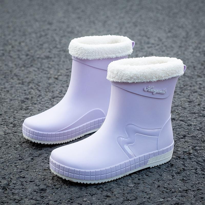Japanese-Style Women s Mid-Calf Fashion Rain Boots: Warm, Non-Slip, Outdoor Rubber Shoes 40
Japanese-Style Women s Mid-Calf Fashion Rain Boots: Warm, Non-Slip, Outdoor Rubber Shoes 40