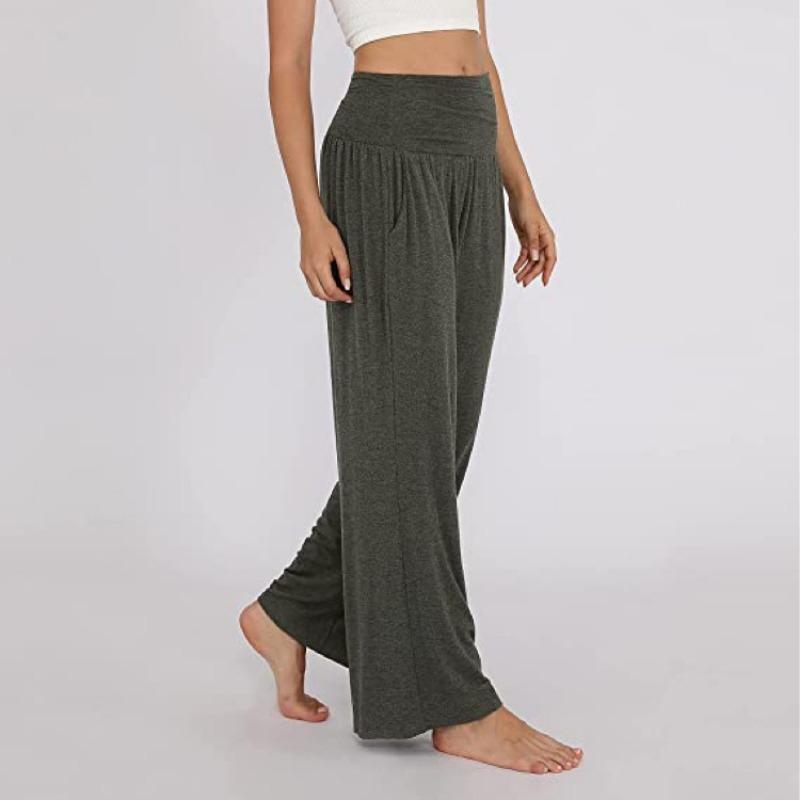 Women s High Waist Wide Leg Lounge Pants Casual Soft Yoga Trousers with Pockets S серый
Women s High Waist Wide Leg Lounge Pants Casual Soft Yoga Trousers with Pockets S серый