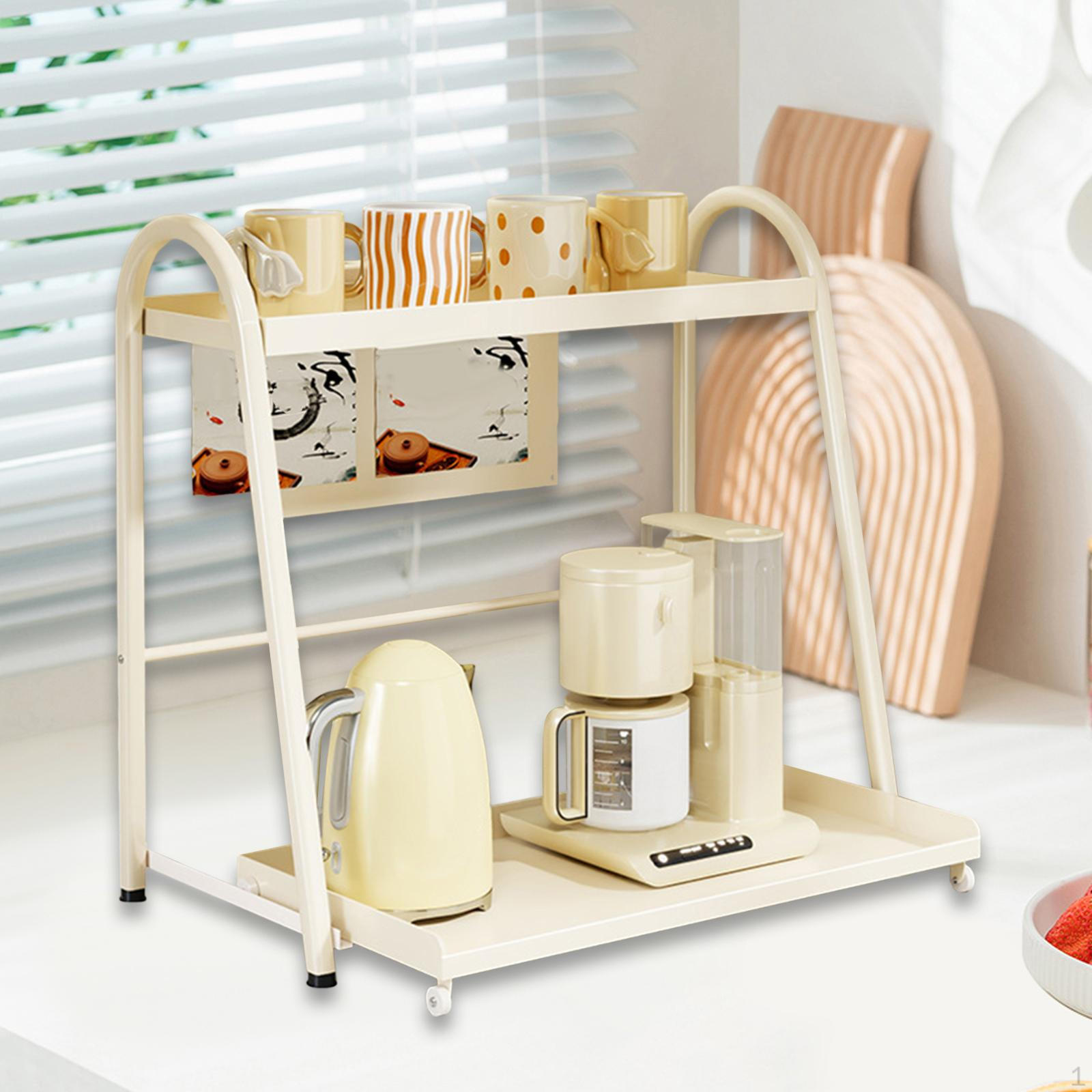 Cup Rack 2 Layers Modern Multipurpose Coffee Mug Holder Countertop Organizer for Home Kitchen S
Cup Rack 2 Layers Modern Multipurpose Coffee Mug Holder Countertop Organizer for Home Kitchen S