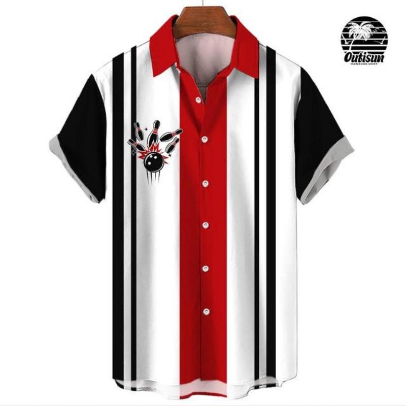 Hawaiian Shirts for Men Casual Button Down Short Sleeve Unisex Striped 3D Print Summer Beach European M
Hawaiian Shirts for Men Casual Button Down Short Sleeve Unisex Striped 3D Print Summer Beach European M