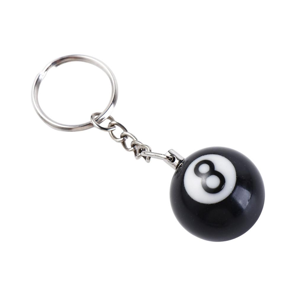 Accessories Resin Ball Round Ball Lucky Black 8 Keyring Key Ring Billiards Keychain NO.8 Key Chain чорний
Accessories Resin Ball Round Ball Lucky Black 8 Keyring Key Ring Billiards Keychain NO.8 Key Chain чорний