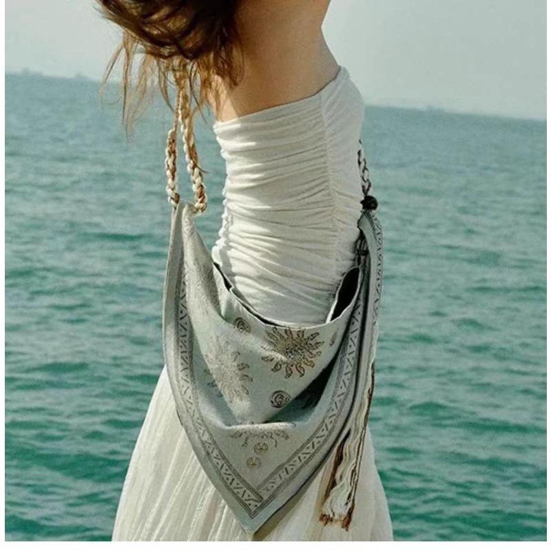 Internet celebrities with the same new casual bohemian fringed linen rope woven shoulder messenger bag women s bag tide
Internet celebrities with the same new casual bohemian fringed linen rope woven shoulder messenger bag women s bag tide