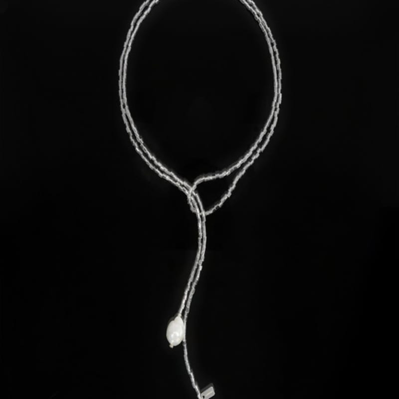 LUMINOAR CLEAR BAROQUE NECKLACE Crystal
LUMINOAR CLEAR BAROQUE NECKLACE Crystal