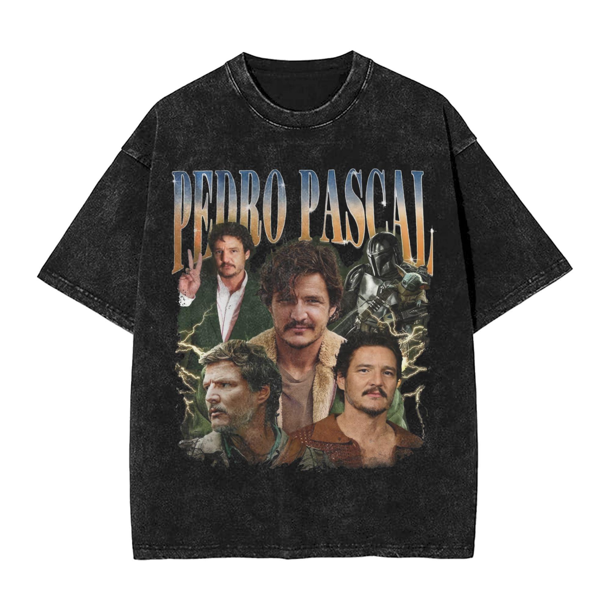 Pedro Pascal Merch Washed T Shirt for Unisex Women Streetwear Hip Hop TShirts Printed Tees Tops Cotton S
Pedro Pascal Merch Washed T Shirt for Unisex Women Streetwear Hip Hop TShirts Printed Tees Tops Cotton S