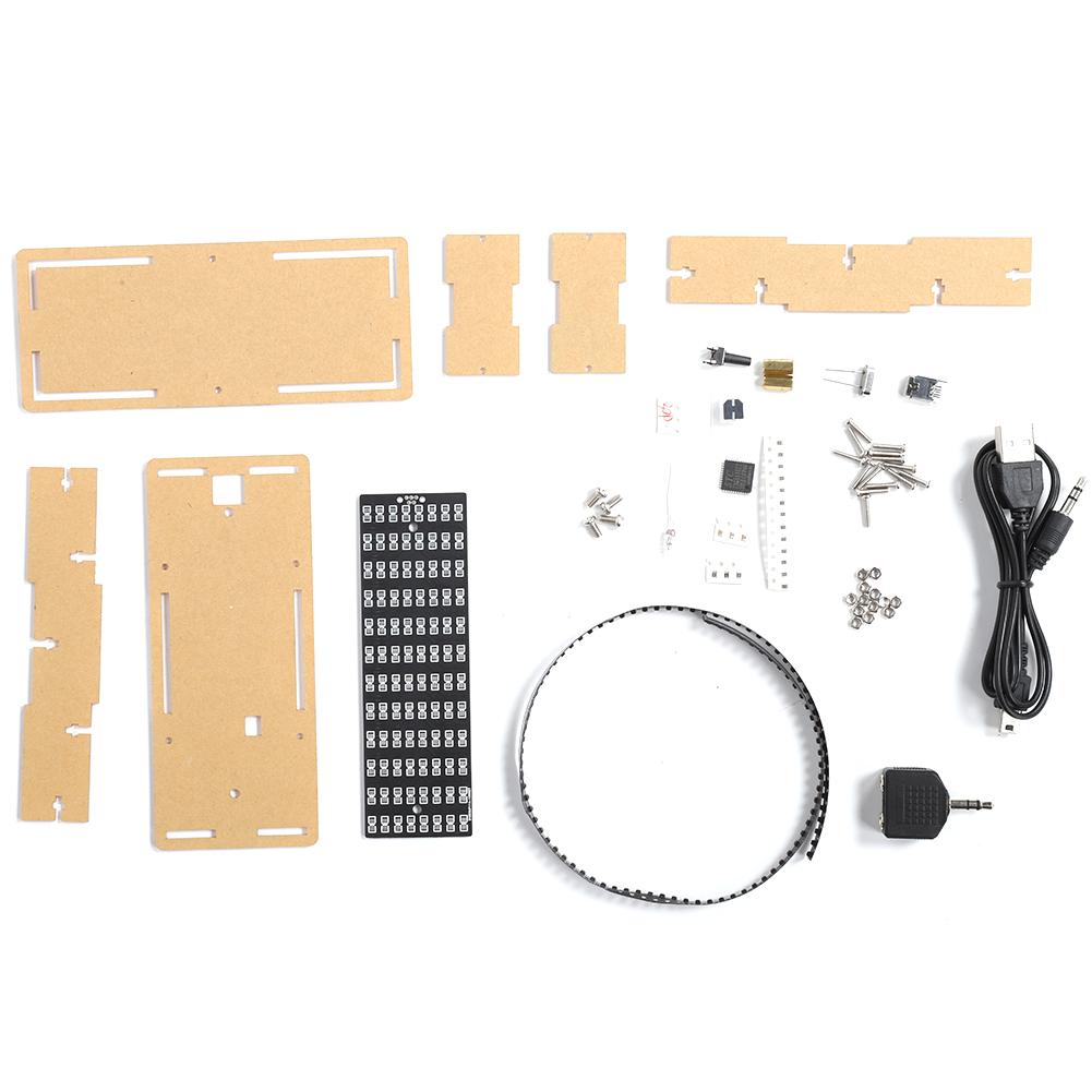 Мікроконтролер LED Electronic Music Spectrum Display Kit Аналізатор спектру DIY 5V довгий термін служби
Мікроконтролер LED Electronic Music Spectrum Display Kit Аналізатор спектру DIY 5V довгий термін служби