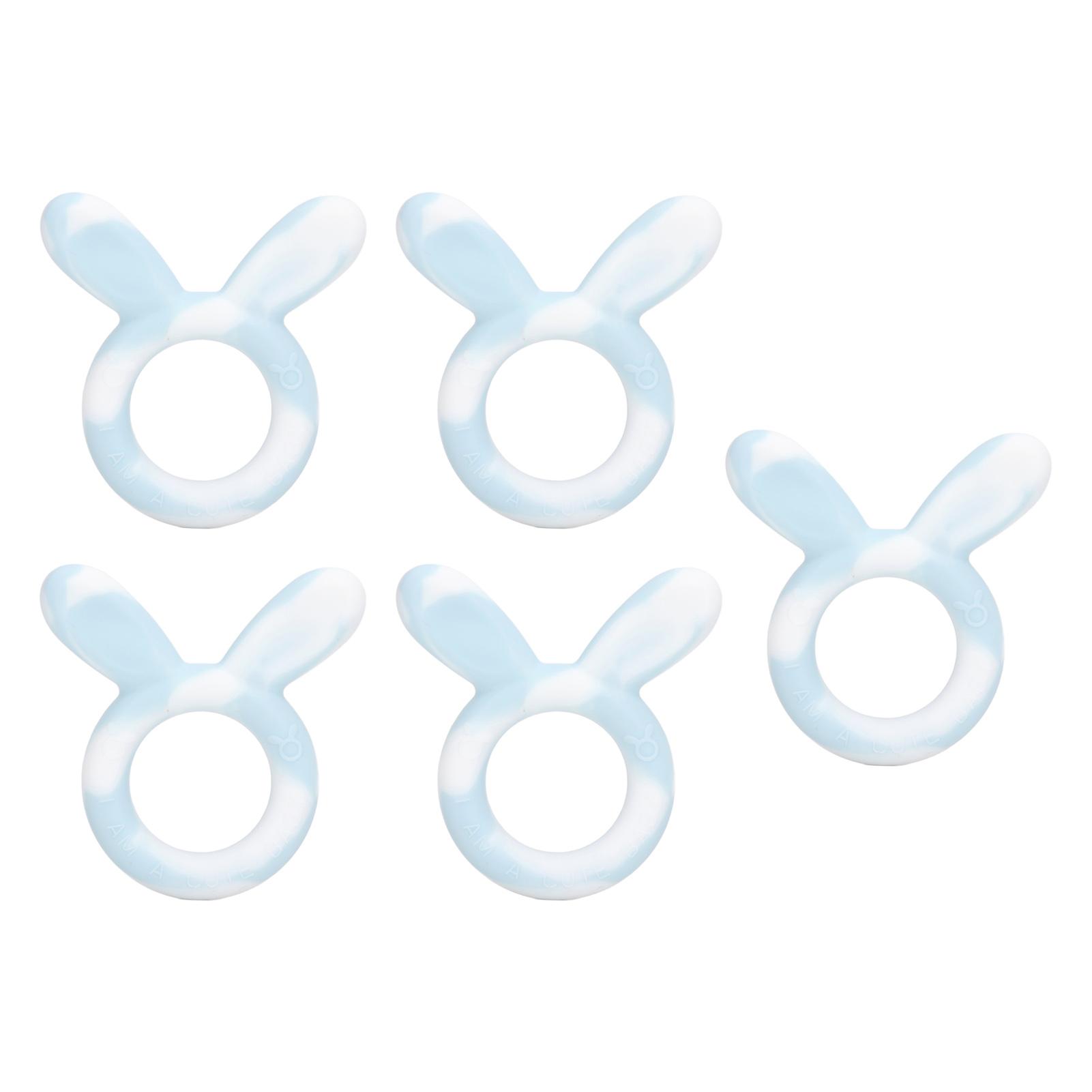 5pcs Baby Teething Toys Bunny Soft Silicone Bracelet Teething Toys Shape Bunny r Bracelets
5pcs Baby Teething Toys Bunny Soft Silicone Bracelet Teething Toys Shape Bunny r Bracelets