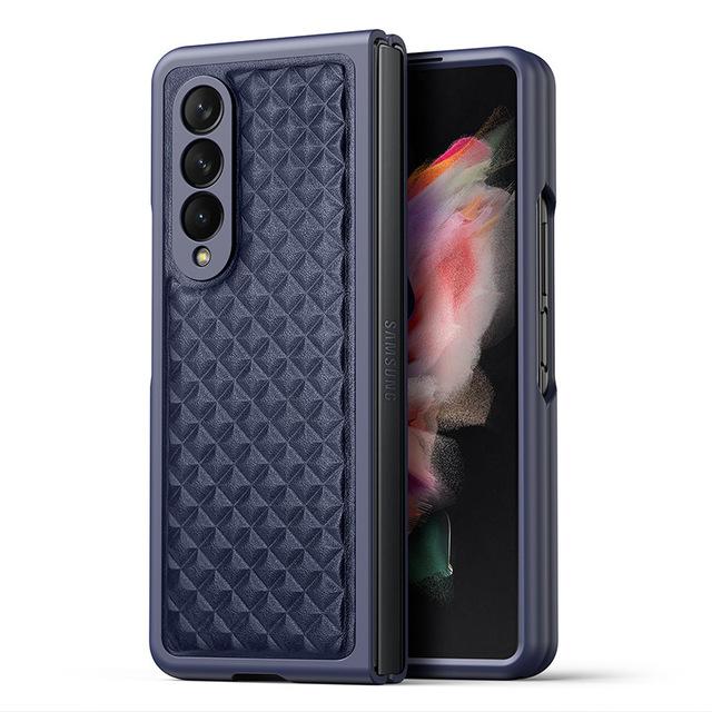 Чехол для телефона из натуральной кожи для Samsung Galaxy Z Fold 3 Fold 4 5g, чехол против падения для Fold3 Fold4 Funda, поддержка беспроводной зарядки For Galaxy Z Fold 3 темно-синий
Чехол для телефона из натуральной кожи для Samsung Galaxy Z Fold 3 Fold 4 5g, чехол против падения для Fold3 Fold4 Funda, поддержка беспроводной зарядки For Galaxy Z Fold 3 темно-синий