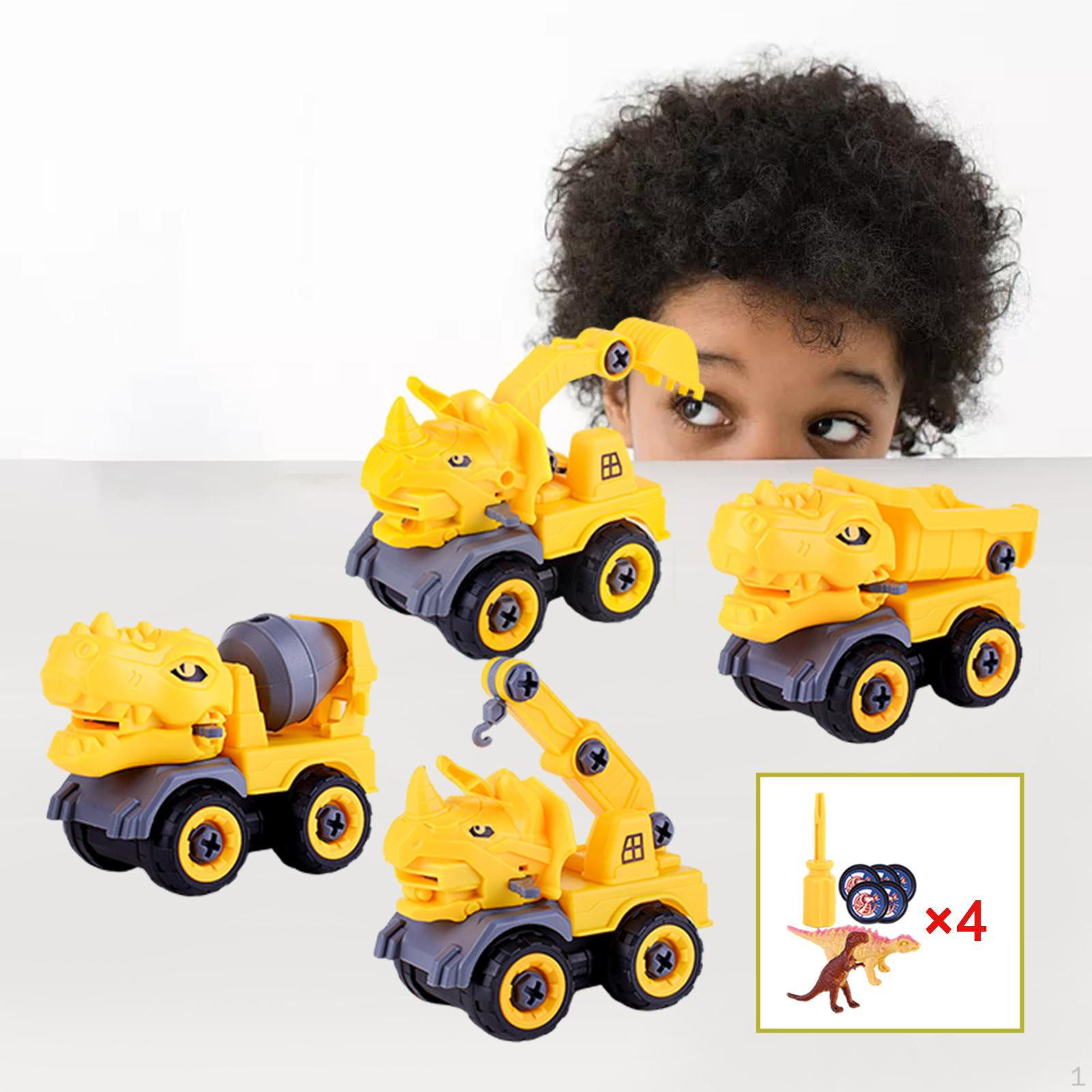 Dinosaur Car DIY Disassembly Truck Construction Vehicles Engineering Vehicle for жовтий
Dinosaur Car DIY Disassembly Truck Construction Vehicles Engineering Vehicle for жовтий