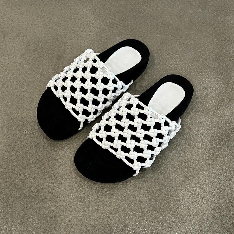 Sheepskin version~ Design sense mesh soft elastic stepping on shit sense slippers women s summer new casual cool slippers 35 белый
Sheepskin version~ Design sense mesh soft elastic stepping on shit sense slippers women s summer new casual cool slippers 35 белый