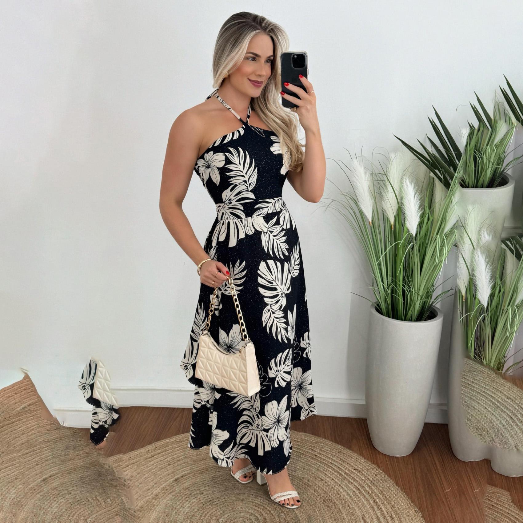 Женское весеннее платье без рукавов с цветочным принтом, облегающее, на подтяжках, летнее повседневное платье А-силуэта с открытой спиной и высокой талией, без бретелек, длинное платье S-XL XL чёрный
Женское весеннее платье без рукавов с цветочным принтом, облегающее, на подтяжках, летнее повседневное платье А-силуэта с открытой спиной и высокой талией, без бретелек, длинное платье S-XL XL чёрный