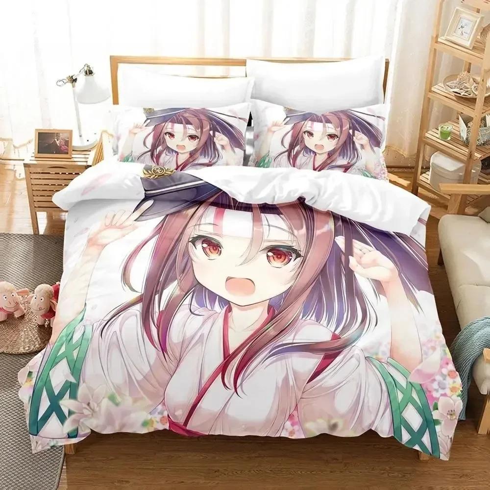Zuihou (Kancolle) 3D Print bed sheet set Printed Duvet Cover Pillowcase Bedding Set Linen Sheet Quilt Cover Full Queen King Size 135x200cm
Zuihou (Kancolle) 3D Print bed sheet set Printed Duvet Cover Pillowcase Bedding Set Linen Sheet Quilt Cover Full Queen King Size 135x200cm