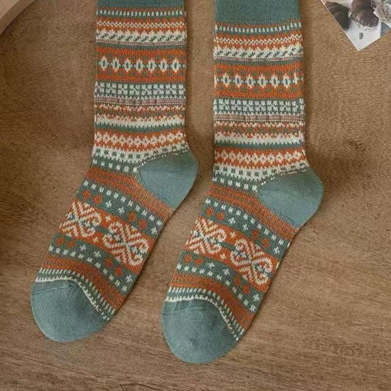 Зимние Удобные Винтажные Повседневные Носки Вязаные Носки до Середины Икры для Женщин 1 Pair зелёный
Зимние Удобные Винтажные Повседневные Носки Вязаные Носки до Середины Икры для Женщин 1 Pair зелёный