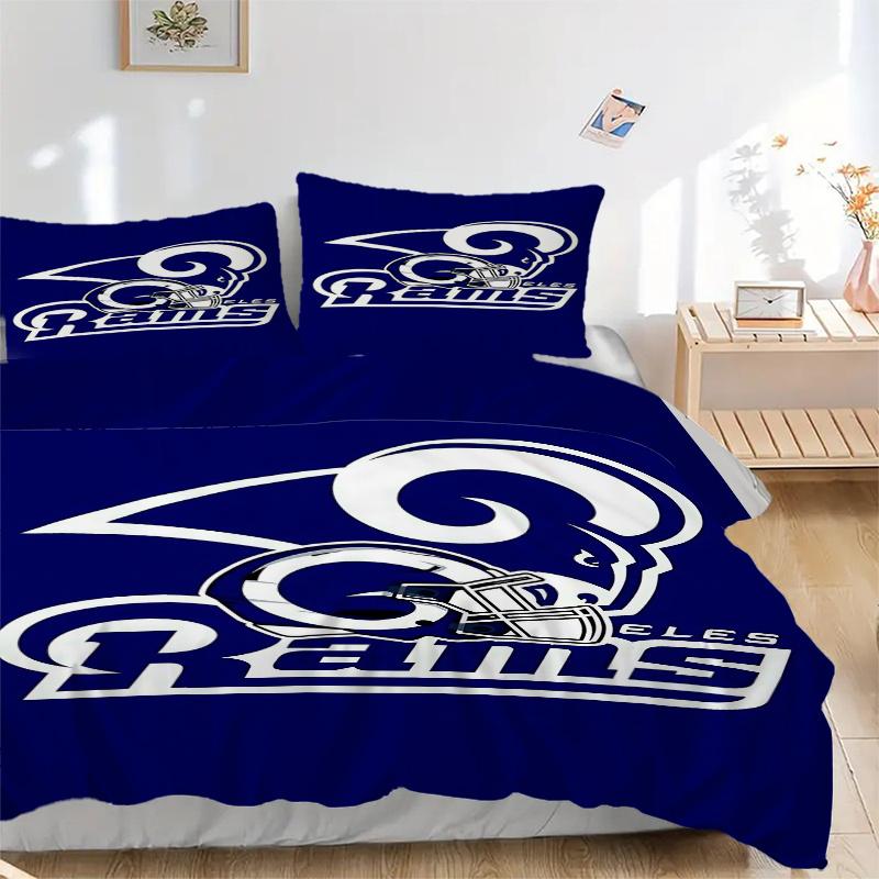 3pcs Los Angeles Rams Football Team Logo Printed Comforter Set-Suitable for Bedroom, Guest Room, Living Room, Hotel Decoration-Perfect Gift 135x200cm
3pcs Los Angeles Rams Football Team Logo Printed Comforter Set-Suitable for Bedroom, Guest Room, Living Room, Hotel Decoration-Perfect Gift 135x200cm