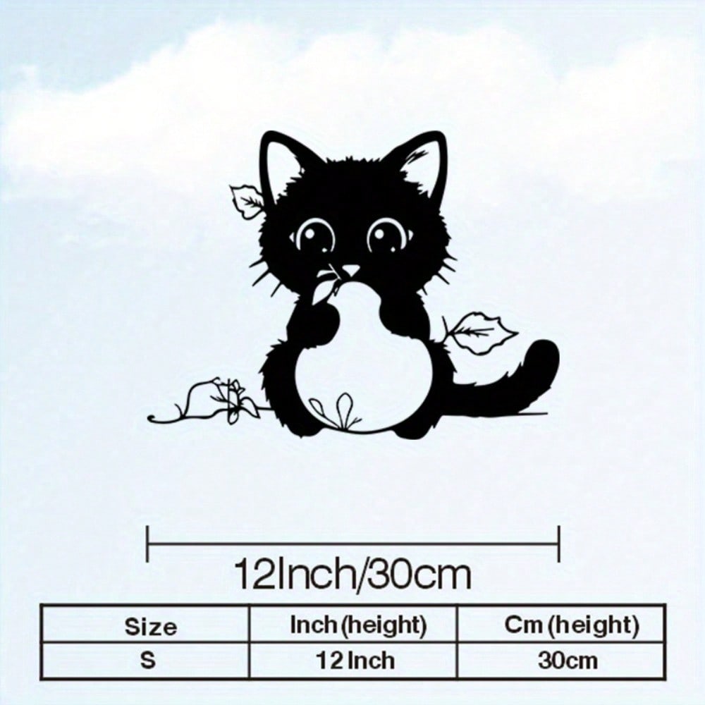 Black Cat Iron Wall Art Vintage Metal Sculpture Home Decor Weather Resistant Gift for Pet Lovers різнокольоровий
Black Cat Iron Wall Art Vintage Metal Sculpture Home Decor Weather Resistant Gift for Pet Lovers різнокольоровий