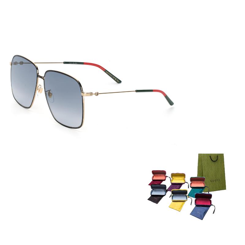 GUCCI Metal Pilot Metal Square Sunglasses Unisex F чёрный
GUCCI Metal Pilot Metal Square Sunglasses Unisex F чёрный