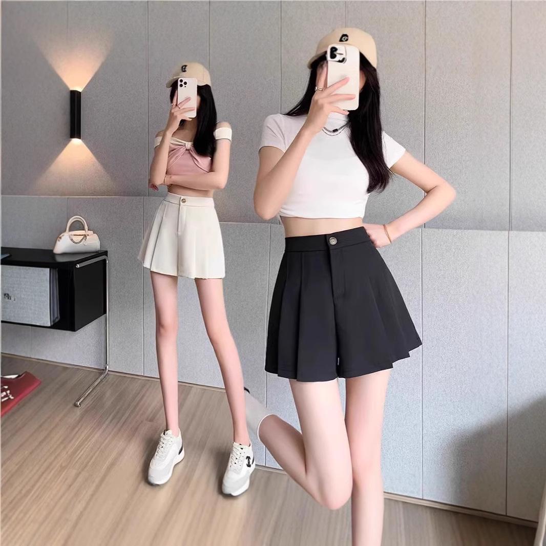 Women s High-Waisted A-Line Pleated Shorts - 2024 Spring/Summer Fashion Wide-Leg Pants 3XL (148-158 catty)
Women s High-Waisted A-Line Pleated Shorts - 2024 Spring/Summer Fashion Wide-Leg Pants 3XL (148-158 catty)