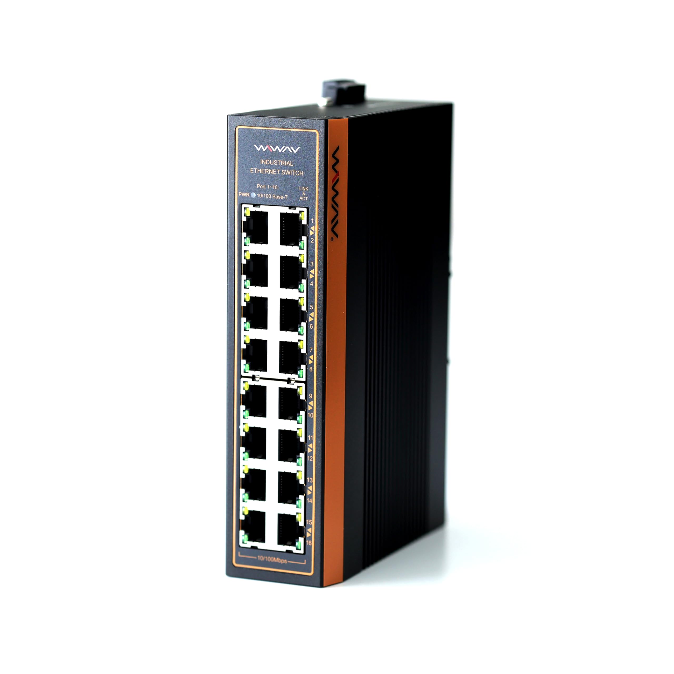 WIWAV промышленный Ethernet конфигурация бесшумный исследование W1016-16FE-I 10/100Мбит/с 16-портовый коммутатор/Не требуется/Энергосбережение/Безвентиляторная конструкция/Безвентиляционный чёрный
WIWAV промышленный Ethernet конфигурация бесшумный исследование W1016-16FE-I 10/100Мбит/с 16-портовый коммутатор/Не требуется/Энергосбережение/Безвентиляторная конструкция/Безвентиляционный чёрный