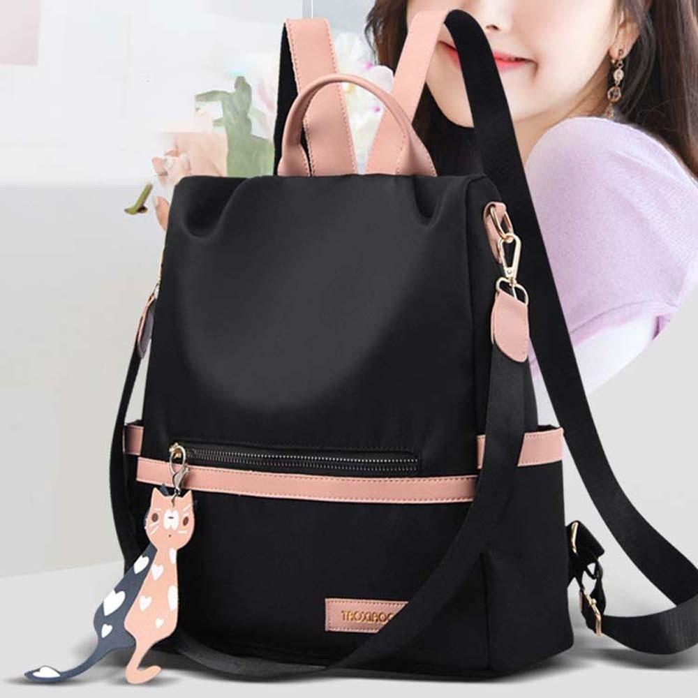 Polyester Oxford Cloth Daypack Anti-theft Contrast Color School Bag Women Daily Backpack Girls чорний
Polyester Oxford Cloth Daypack Anti-theft Contrast Color School Bag Women Daily Backpack Girls чорний