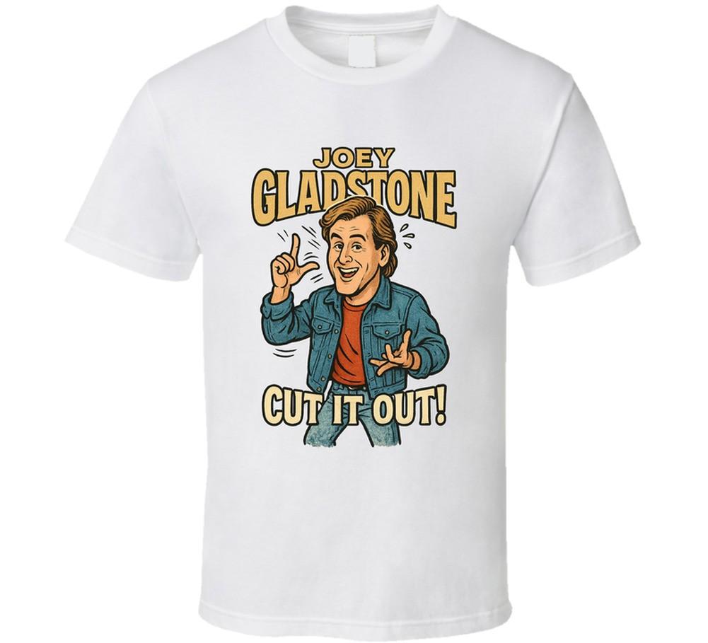 Joey Gladstone Cut It Out Full House Caricature Retro Look Fan T Shirt Mens Womens Tees Top 2XL
Joey Gladstone Cut It Out Full House Caricature Retro Look Fan T Shirt Mens Womens Tees Top 2XL