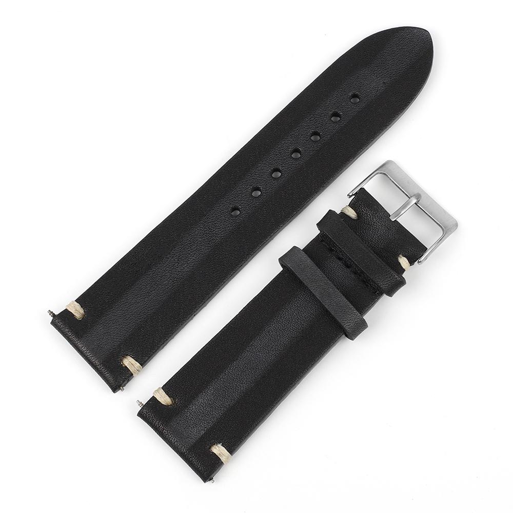 Vintage Leather Watch Band 18mm 20mm 22mm 24mm Brown Red Black Cowhide Watch Strap Replacement for Women Men Watch Accessories 24mm чорний
Vintage Leather Watch Band 18mm 20mm 22mm 24mm Brown Red Black Cowhide Watch Strap Replacement for Women Men Watch Accessories 24mm чорний