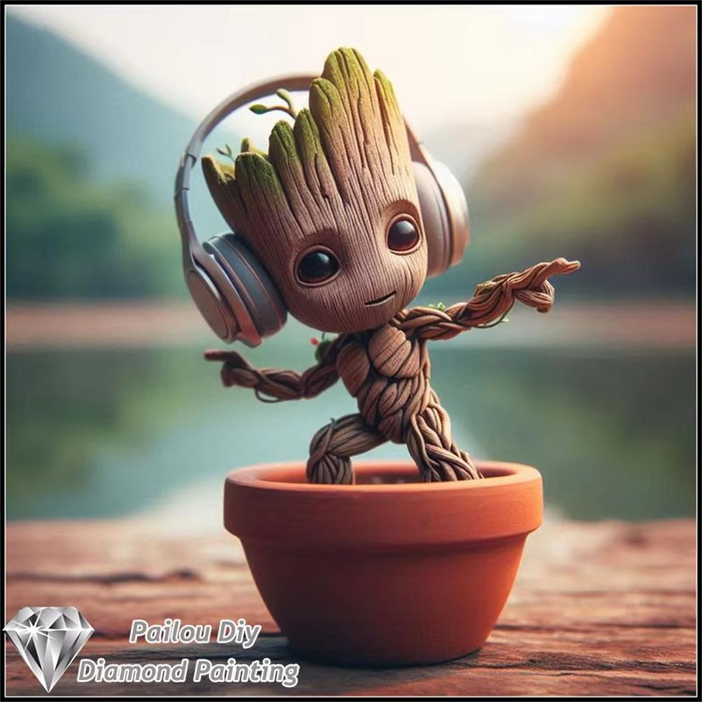 Disney Classic Character Groot 5D Diamond Painting Full Embroidery Art Gem Sticker Handmade DIY Large Painting Supplies Round 30x30cm
Disney Classic Character Groot 5D Diamond Painting Full Embroidery Art Gem Sticker Handmade DIY Large Painting Supplies Round 30x30cm