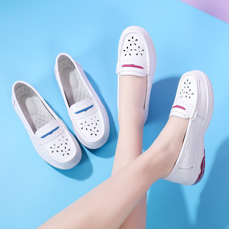 Cowhide air cushion nurse shoes women s hospital work white shoes are not tired, comfortable feet, soft sole, comfortable and breathable 41
Cowhide air cushion nurse shoes women s hospital work white shoes are not tired, comfortable feet, soft sole, comfortable and breathable 41