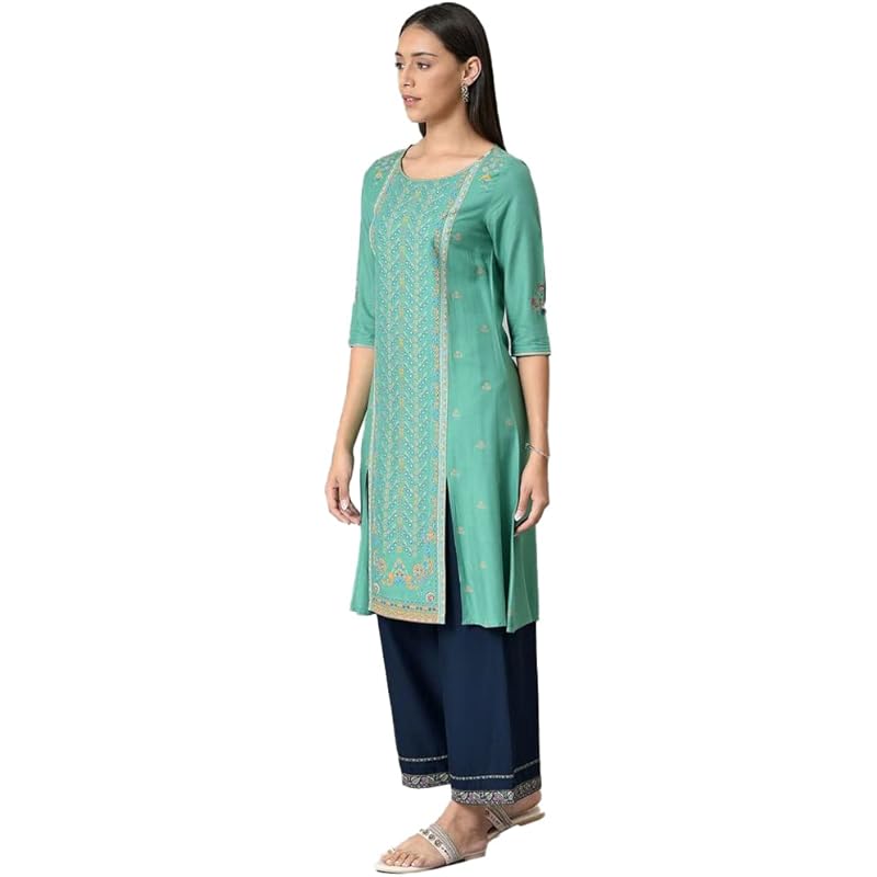 W for Woman Viscose Regular Kurta (22AUW18241-119939_Green_16 2XL зелёный
W for Woman Viscose Regular Kurta (22AUW18241-119939_Green_16 2XL зелёный