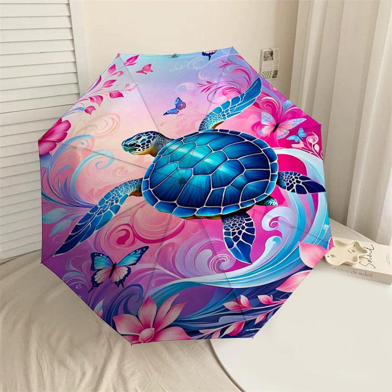 1PC turtle butterfly Automatic Open/Close Umbrella Compact Folding Umbrella with 8-Rib Shaft lightweight esign, Highquality Fabric1139A
1PC turtle butterfly Automatic Open/Close Umbrella Compact Folding Umbrella with 8-Rib Shaft lightweight esign, Highquality Fabric1139A